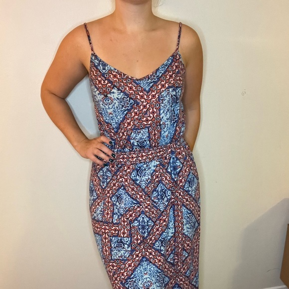 Maxi patterned summer dress - Picture 3 of 4